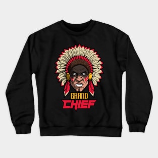 Grand Chief Warrior From America Crewneck Sweatshirt
